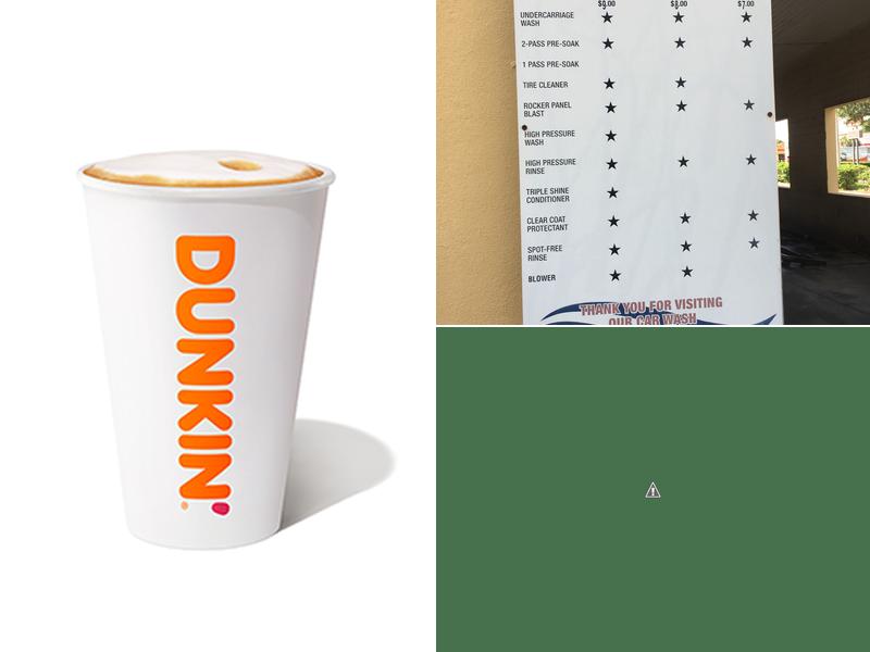 Dunkin' Menu
