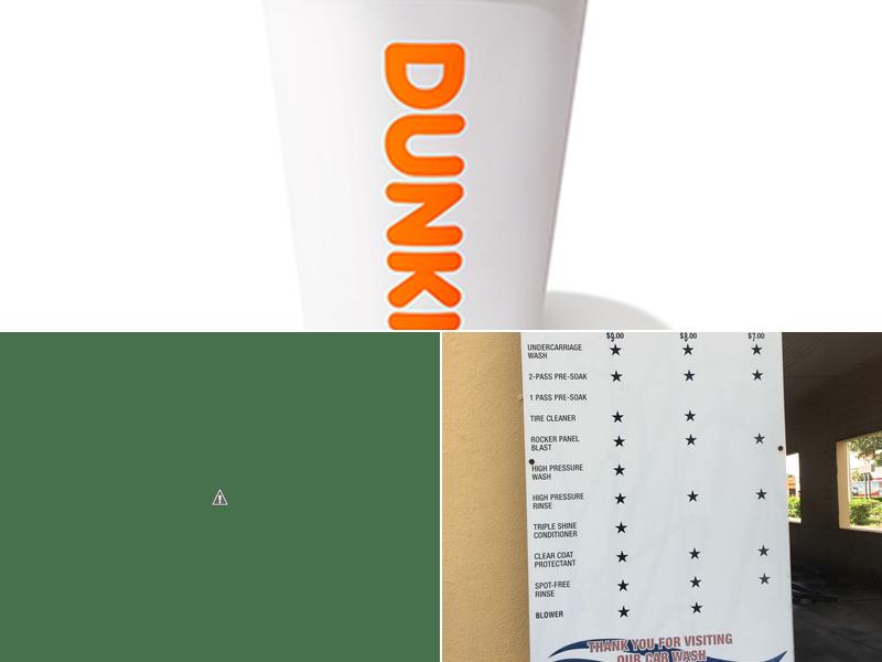 Dunkin' Menu