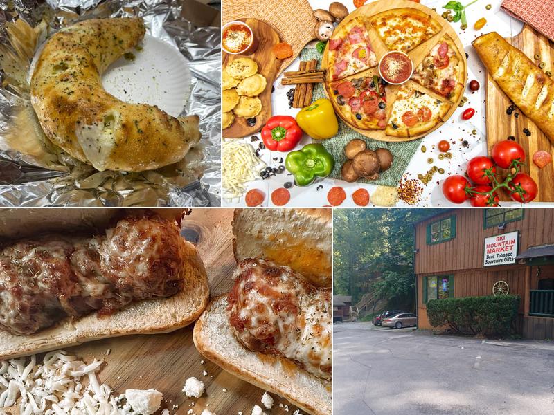 The All-New Ski Mountain Pizza