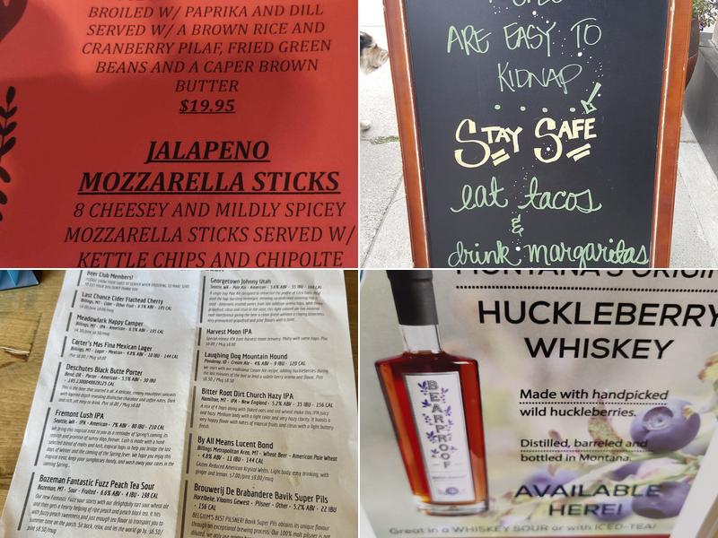 Foster & Logans Pub & Grill Menu