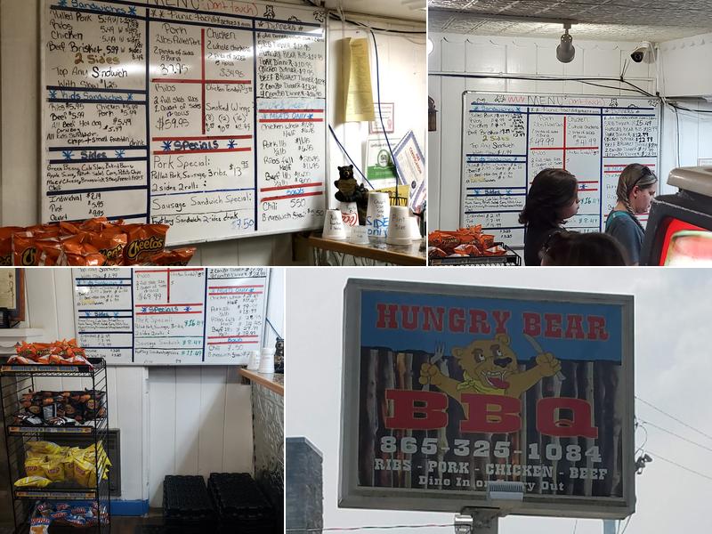 Hungry Bear BBQ Menu