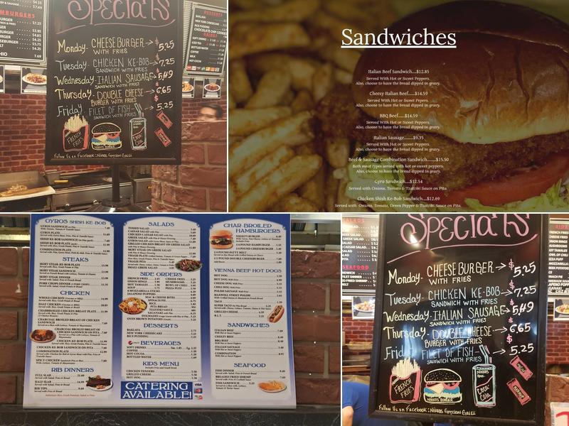 Nikko's Gyros Incorporated Menu