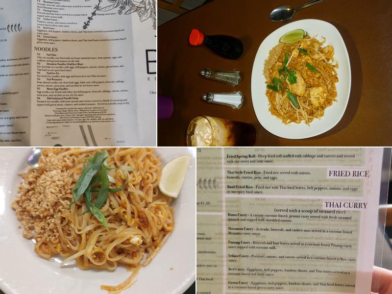 Thai Basil Menu