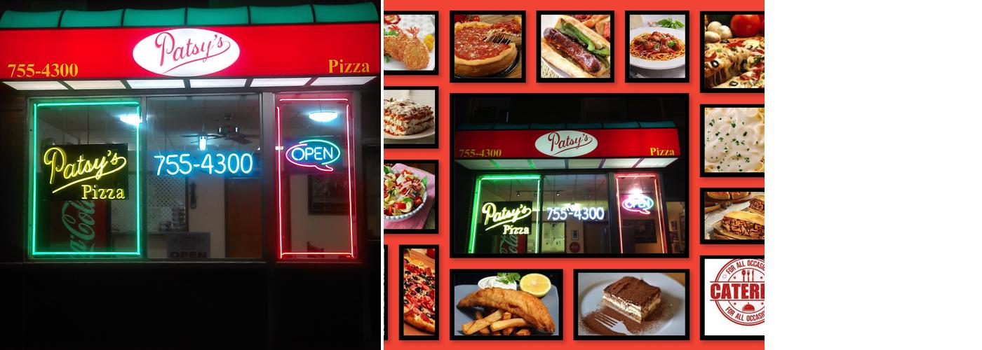 Patsy's Pizza Menu