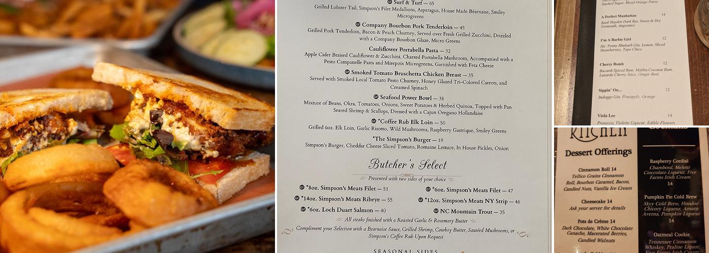 The Walnut Kitchen Menu