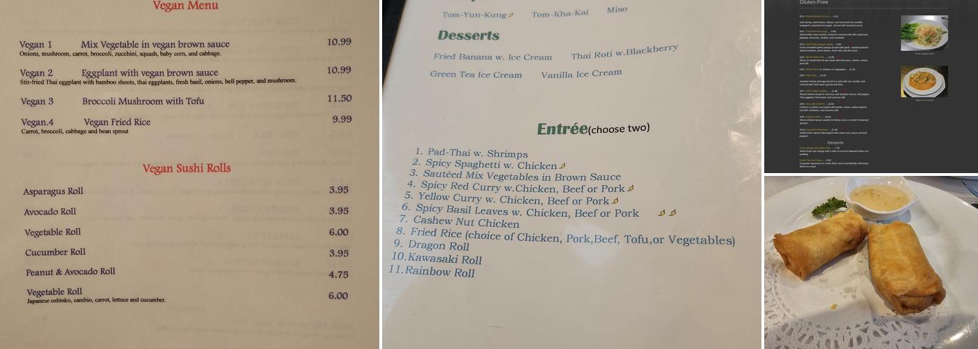 Lemon Grass Menu