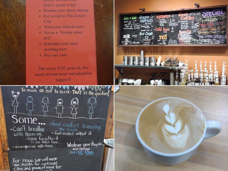 Empty Cup Menu