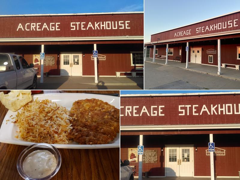 Acreage Steakhouse 728 Johnson St, Hubbell