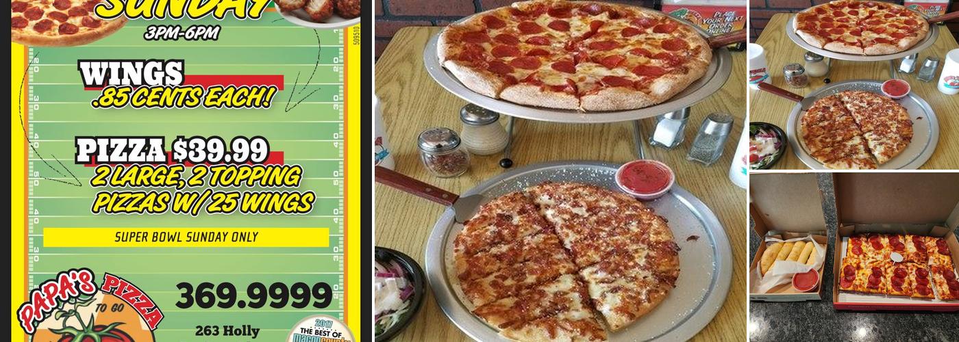 Papa's Pizza To Go