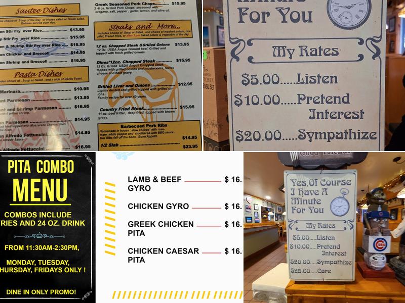 Kostas Express Restaurant Menu