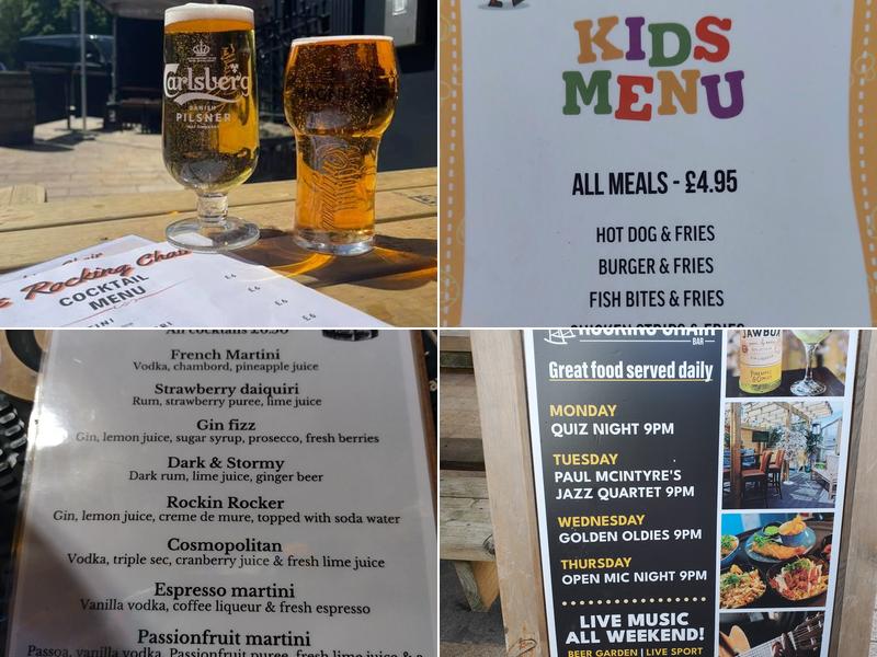 The Rocking Chair Menu