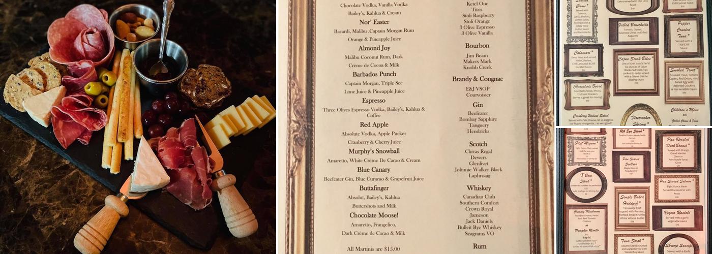 Murphy's Steakhouse Menu