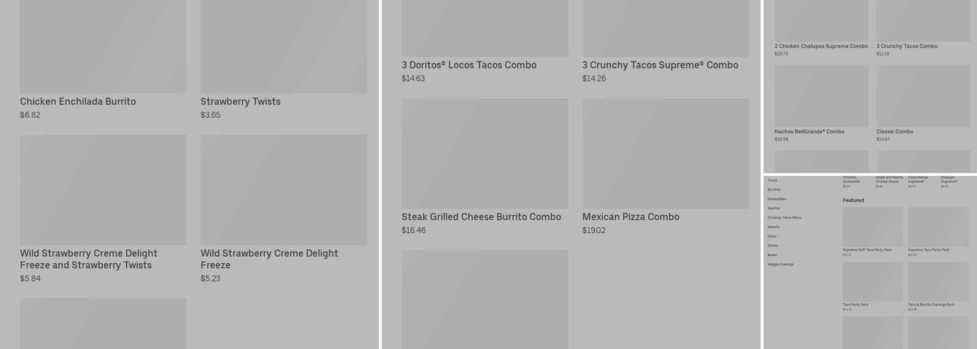Taco Bell Menu