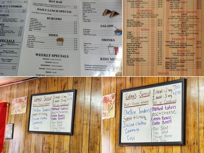 Amy's Kitchen Menu