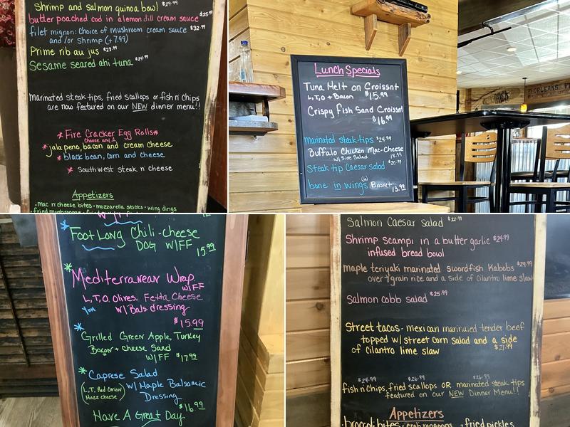 Carriage House Cafe & Grill Menu