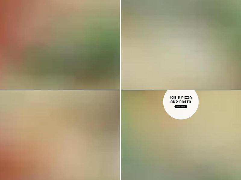 Joe’s Pizza And Pasta Menu