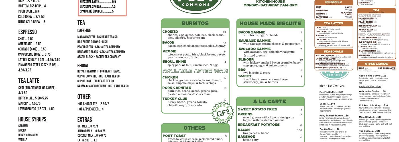 Post Commons Menu