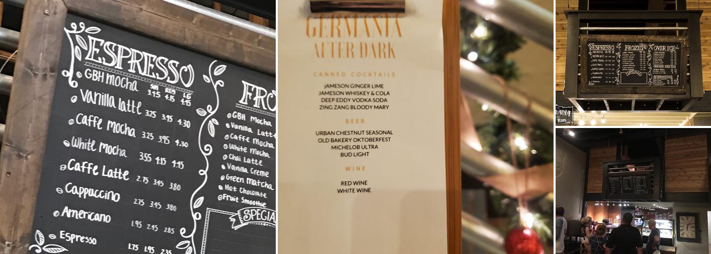 Germania Brew Haus | Alton | Drive-Thru & Lobby Open Menu