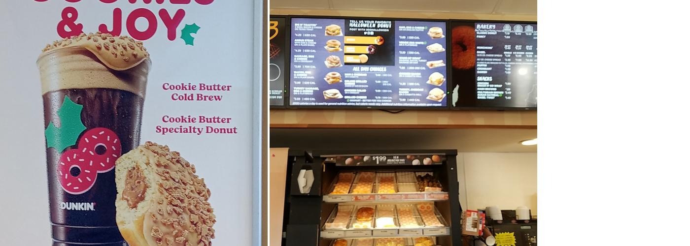 Dunkin' Menu
