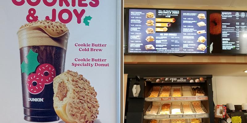 Dunkin' Menu