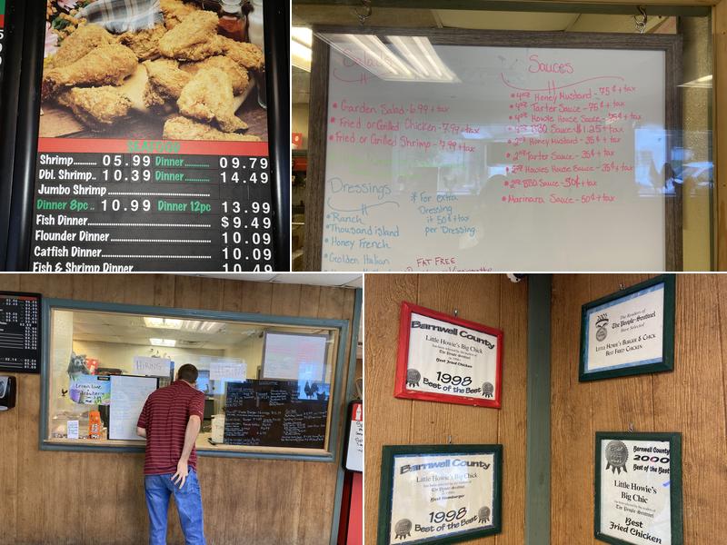 Little Howie's Burgers & Chick Menu