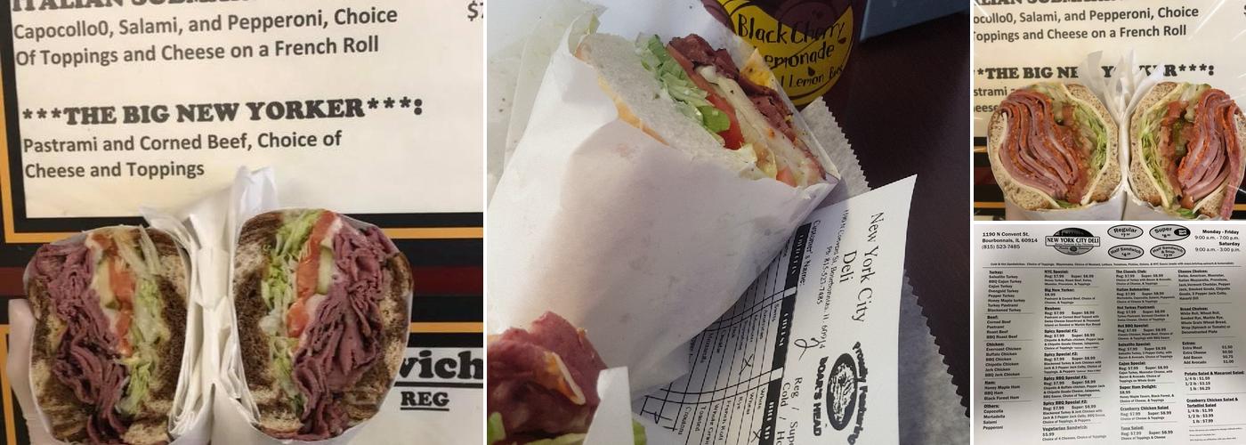 New York City Deli Menu