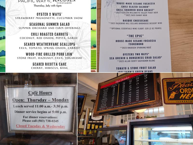 The Pacific Way Menu