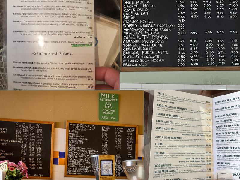Seaside Coffee Roasters Menu