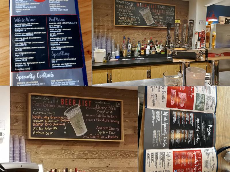 Angelina's Pizzeria & Cafe Menu