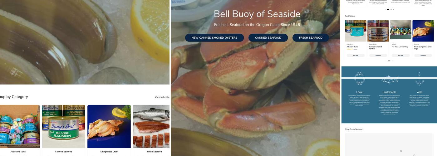 Bell Buoy of Seaside Menu