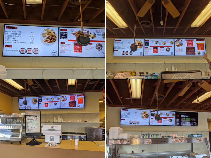 J. I. Baldwin and Son Barbecue Menu