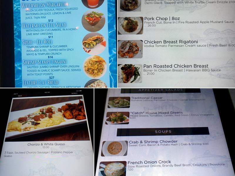 Catch Twenty Three Menu