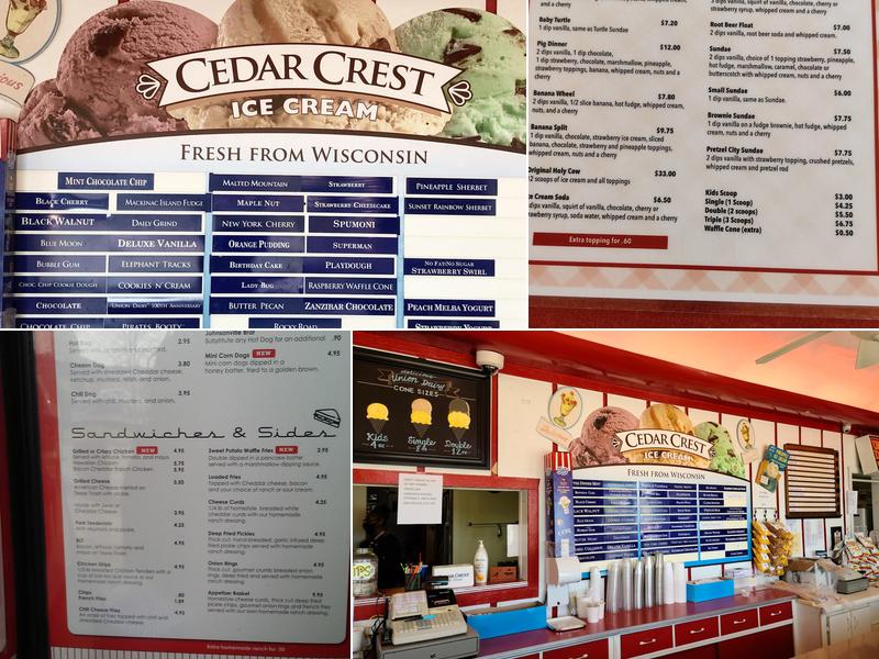 Union Dairy Menu