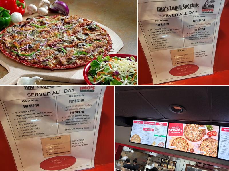 Imo's Pizza Menu