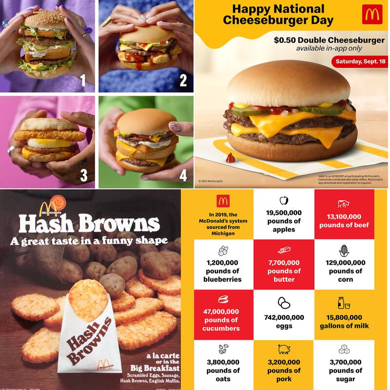 McDonald's Menu