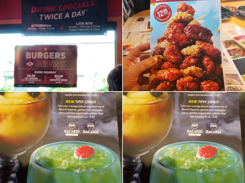 Applebee's Grill + Bar Menu