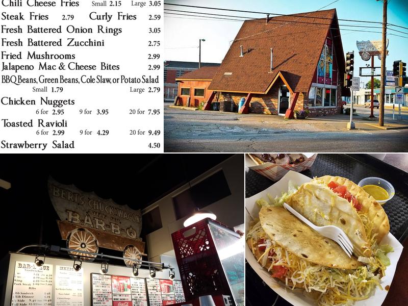 Bert's Chuck Wagon Menu