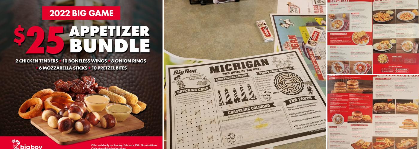 BIG BOY Menu