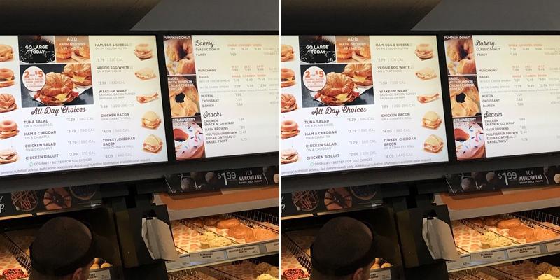 Dunkin' Menu