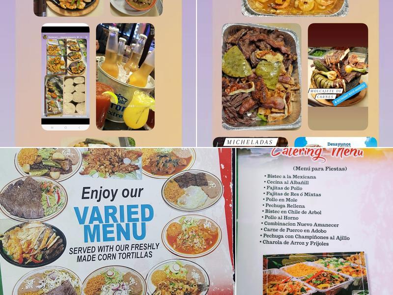 Restaurant Nuevo Amanecer Menu