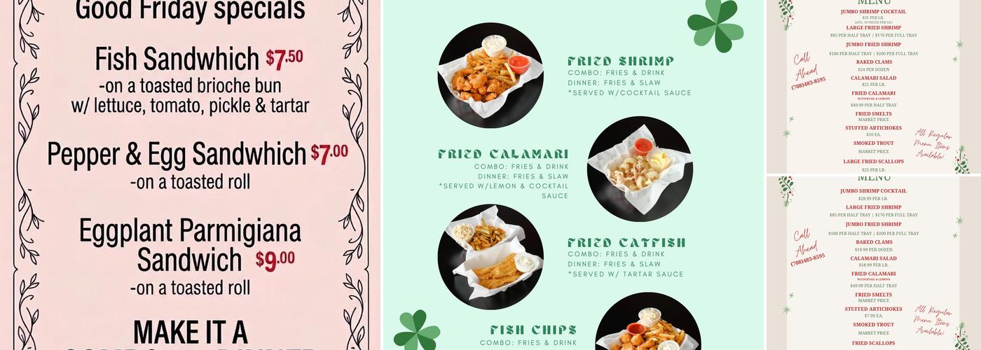 Shwings Menu