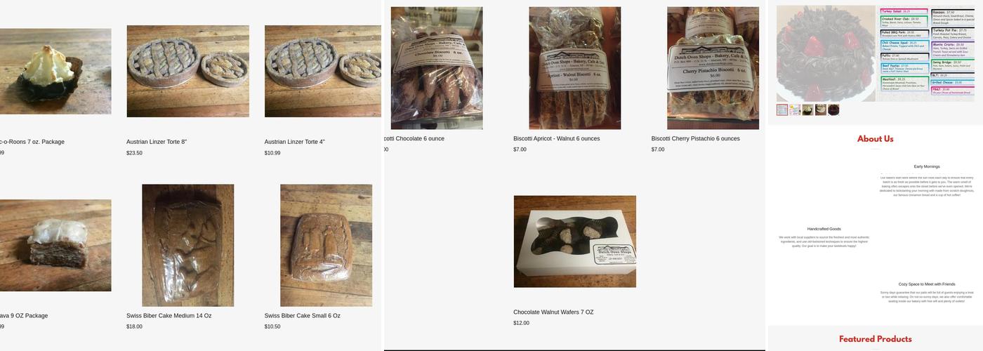 The Dutch Oven Bakery Menu