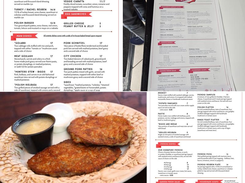 Polish Kitchen Menu