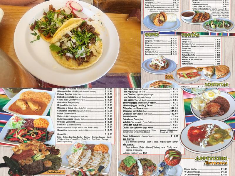 Mr. Taco Menu