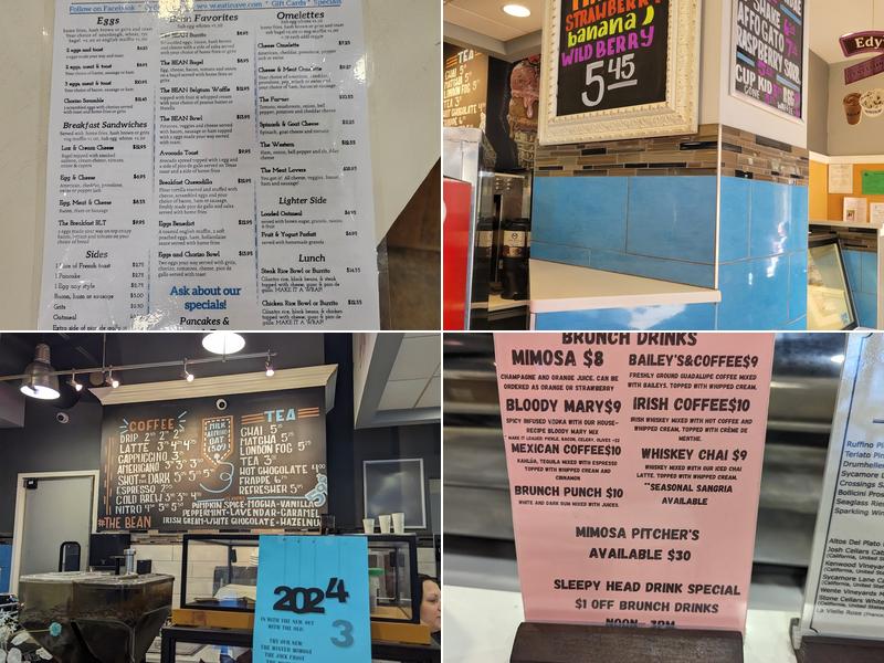 The Bean of Ave Maria Menu