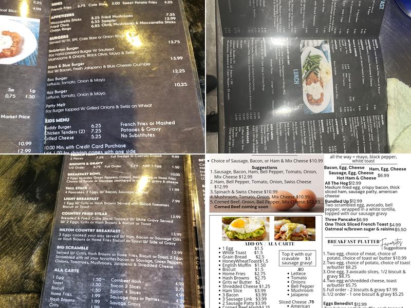 The New Riverside Restaurant Menu