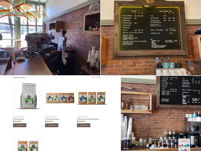 First Branch Coffee Menu