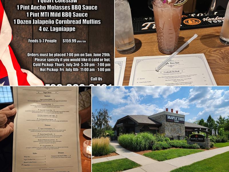 Maple Tree Inn Menu