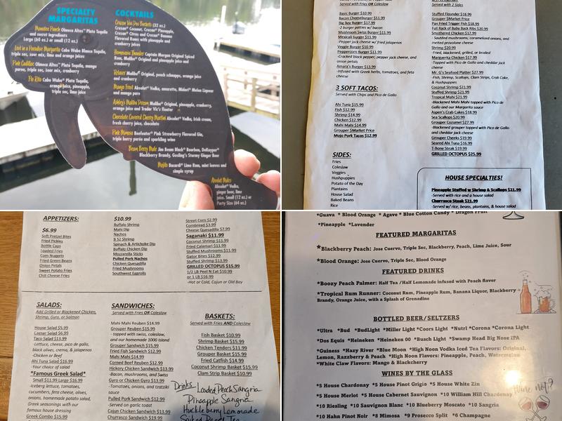 Marguerita Grill Menu