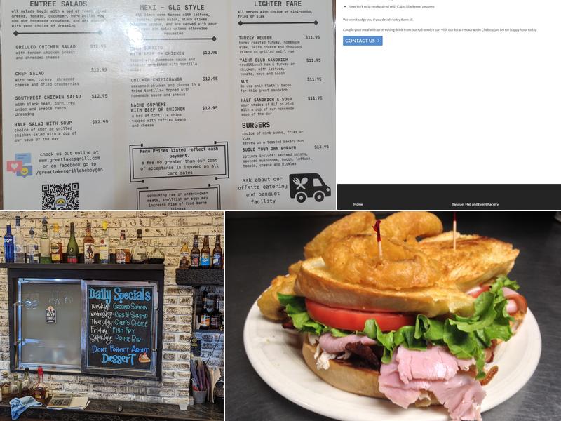 Great Lakes Grill Menu